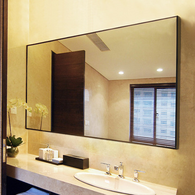 简约浴室镜卫生间镜子洗手间镜子洗漱台大镜子装饰镜卫浴镜