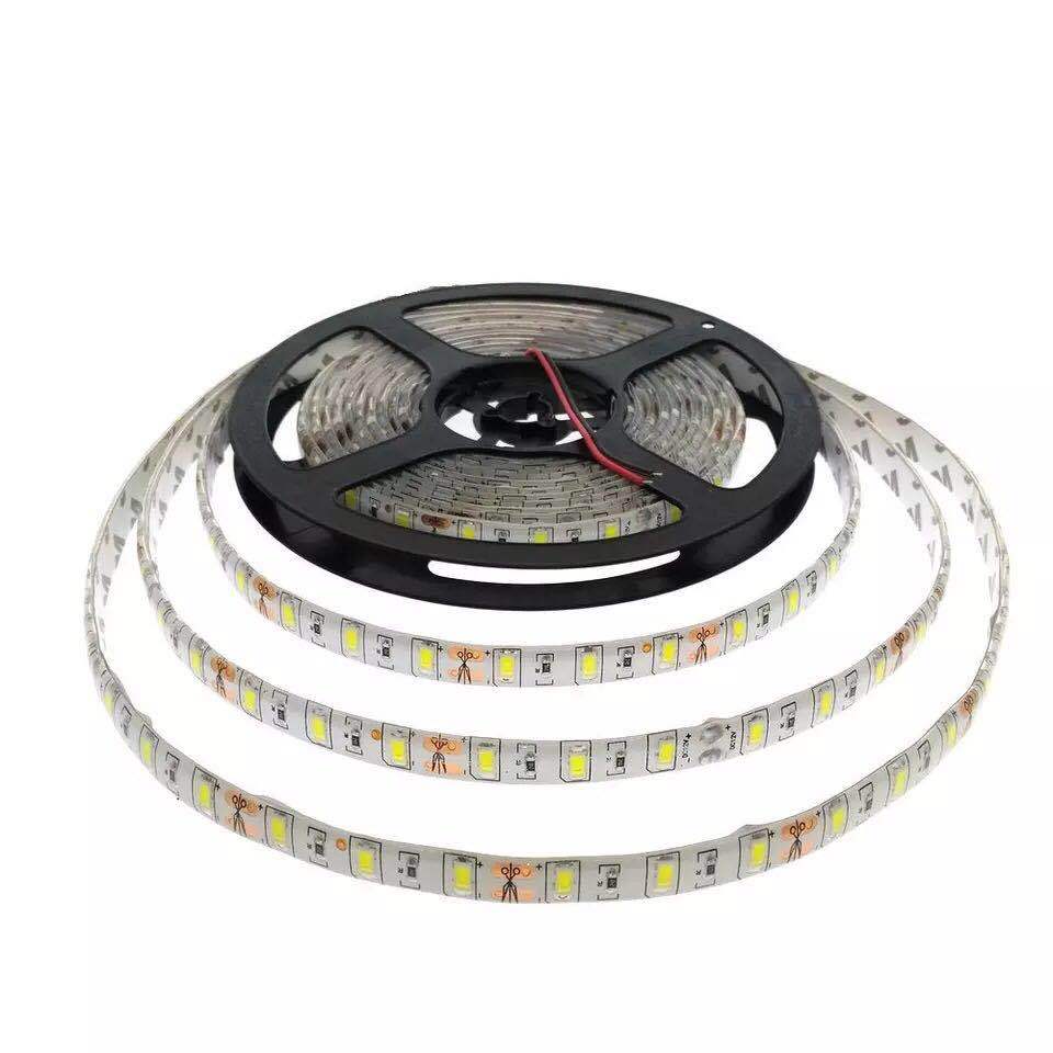 厂家直销5730 led软灯带12v 60灯珠宝首饰展柜裸板防水套管灯条