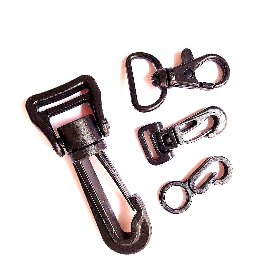 厂家生产可旋转钩扣挂扣包带链接扣塑料挂钩勾扣包配件扣