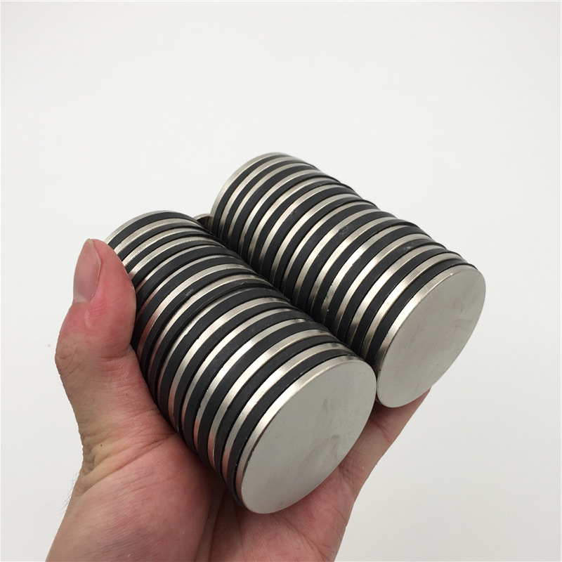 现货大规格磁铁50x3 稀土钕铁硼圆形强力磁铁d50*3mm专业定做强磁