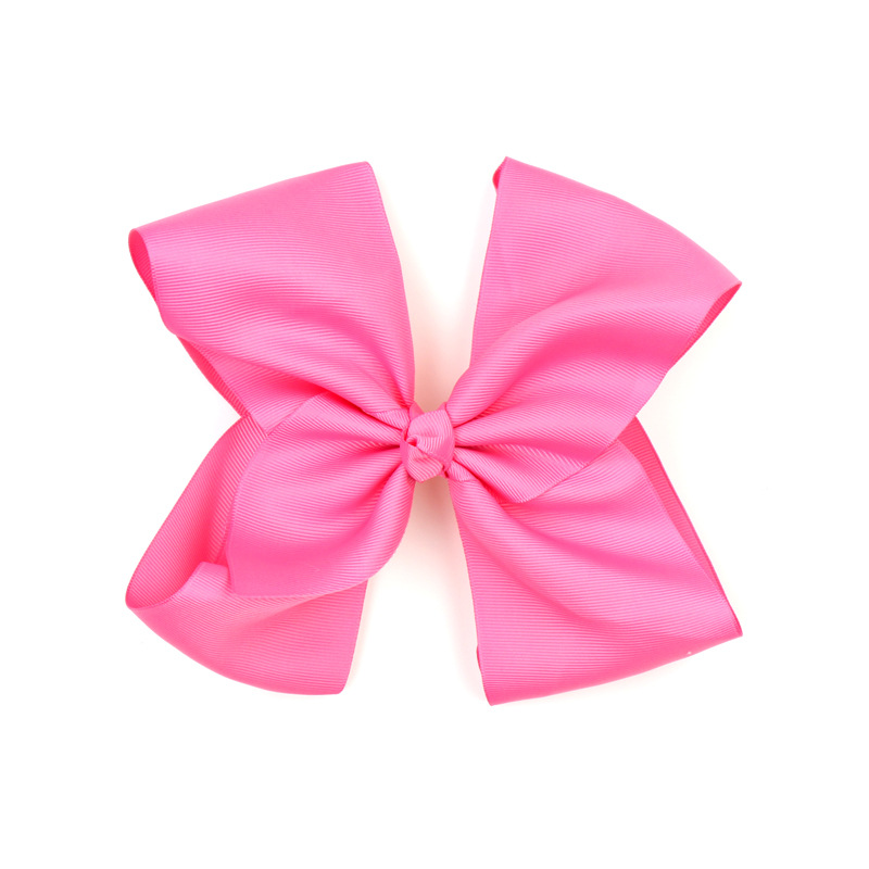跨境专供 欧美风格可爱纯色缎带头饰 多款儿童女宝宝蝴蝶结发夹款