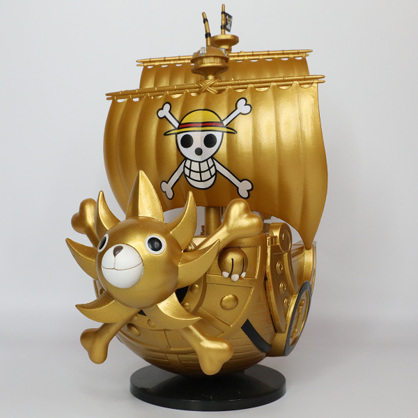 海贼王金色阳光号太阳号船盒装手办 one piece 摆件模型