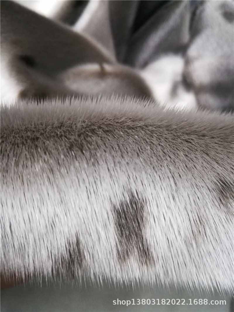 海豹皮毛一体皮草双面夹克 自然斑点海豹皮夹克 户外男式皮草