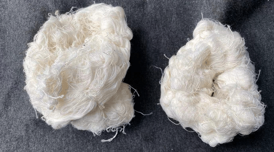 全棉擦机纱工业棉纱擦油废棉纱手拆棉丝白回丝纯棉纱头吸油不掉毛