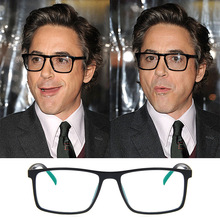 方形眼镜框钢铁侠唐尼同款2019眼镜架潮超轻可配近视2429平光镜