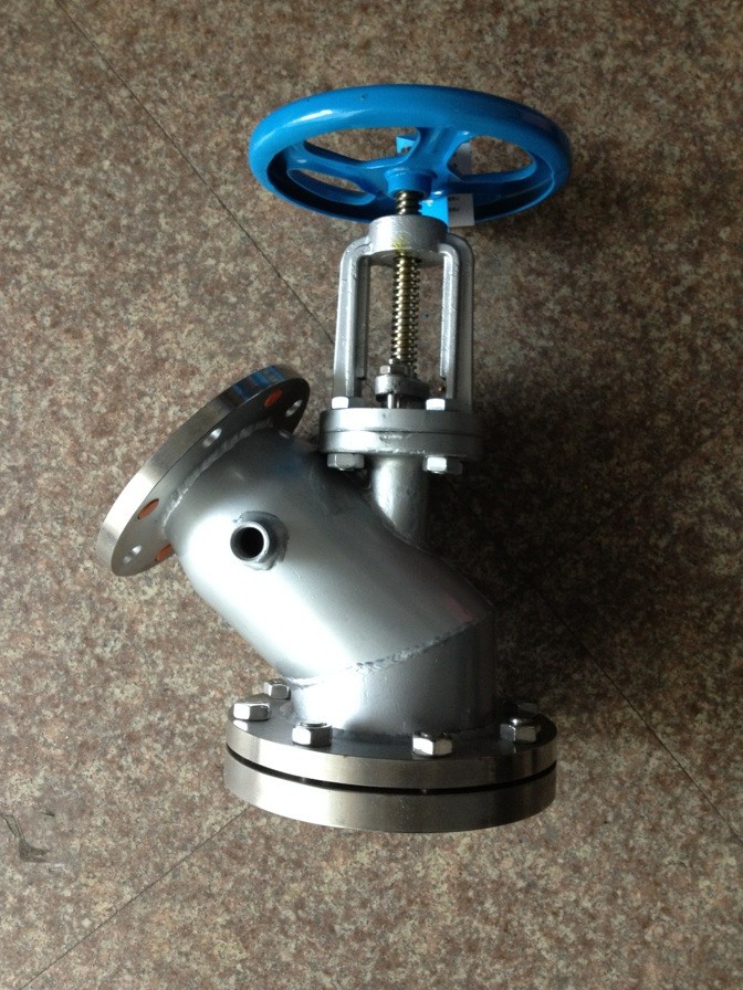 旋转 不锈钢保温放料阀zp2