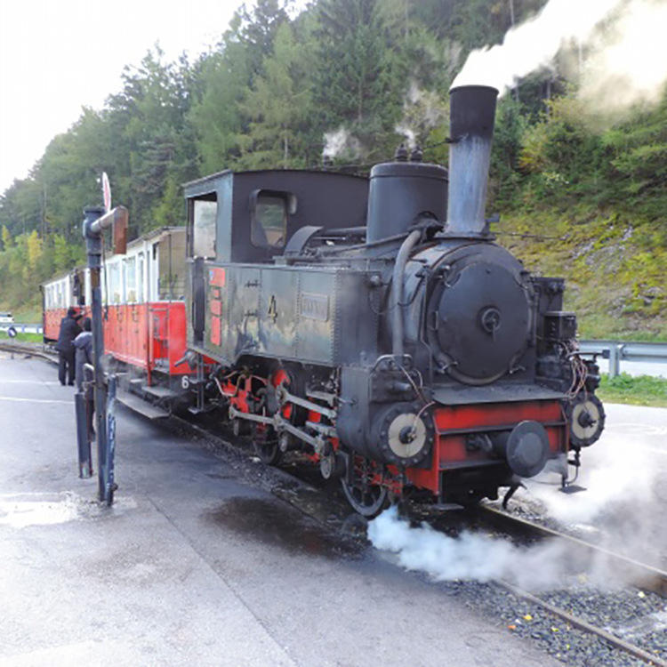 欧式大型火车模型 复古蒸汽火车头模型一比一金属火车道具工艺品