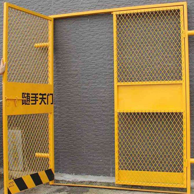 铜仁电梯安全门 楼房电梯安全门 临时升降安全门 货物运输防护门