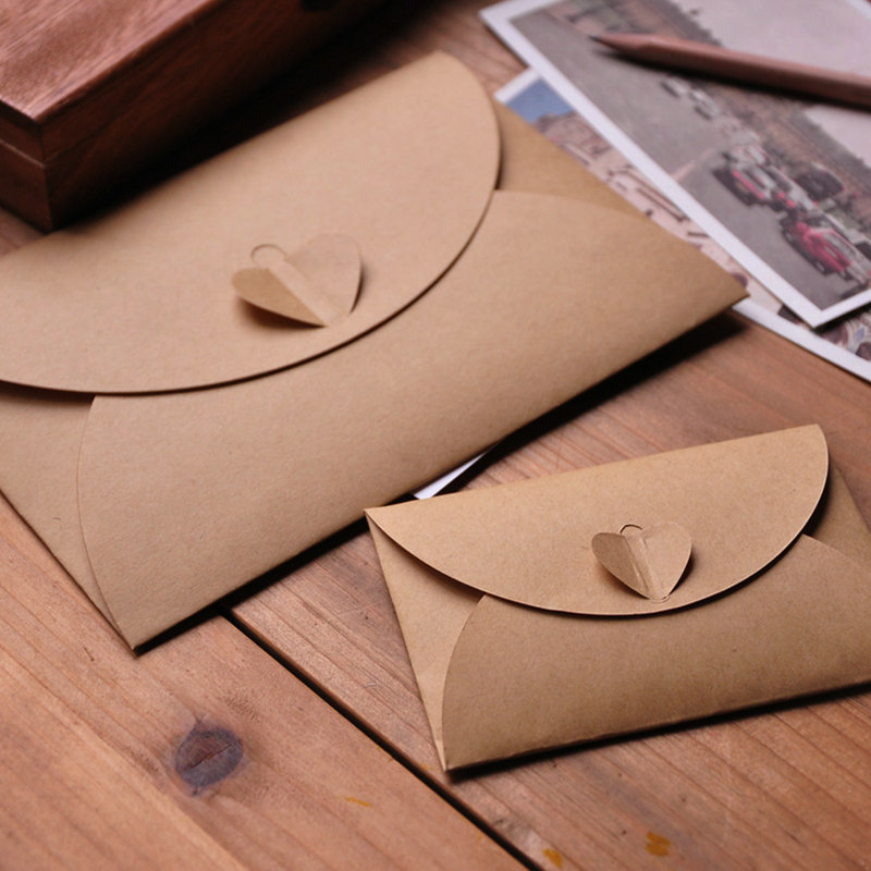 烫金金边西式商务邀请信封套牛皮纸开业庆典信封 彩色信封袋批发