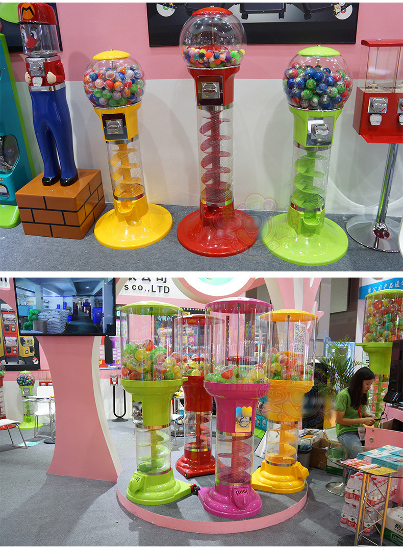 网红迷你扭蛋机 小型商用日本扭扭球一元投币自动售货礼品机直销