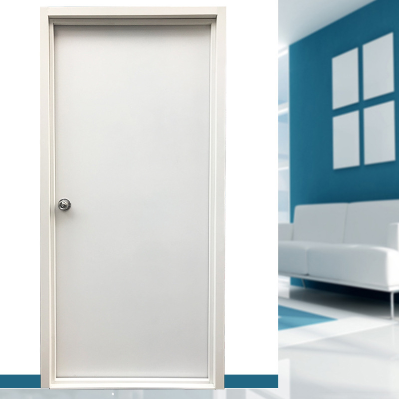 佛山厂家直供白色钢质复合门双包边铁门工程非标锌合金室内门跨境