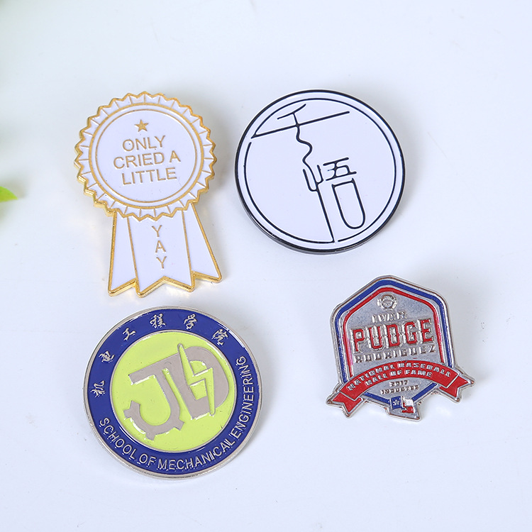 定制金属徽章 企业胸章烤漆胸章定做 厂家供应烤漆个性创意徽章