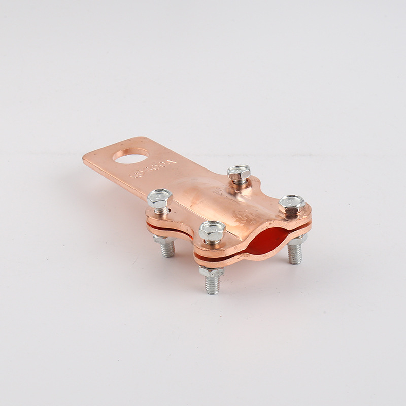 厂家直销 铜接线夹jt 铜线夹 铜平头线夹 铜电缆夹 铜设备线夹