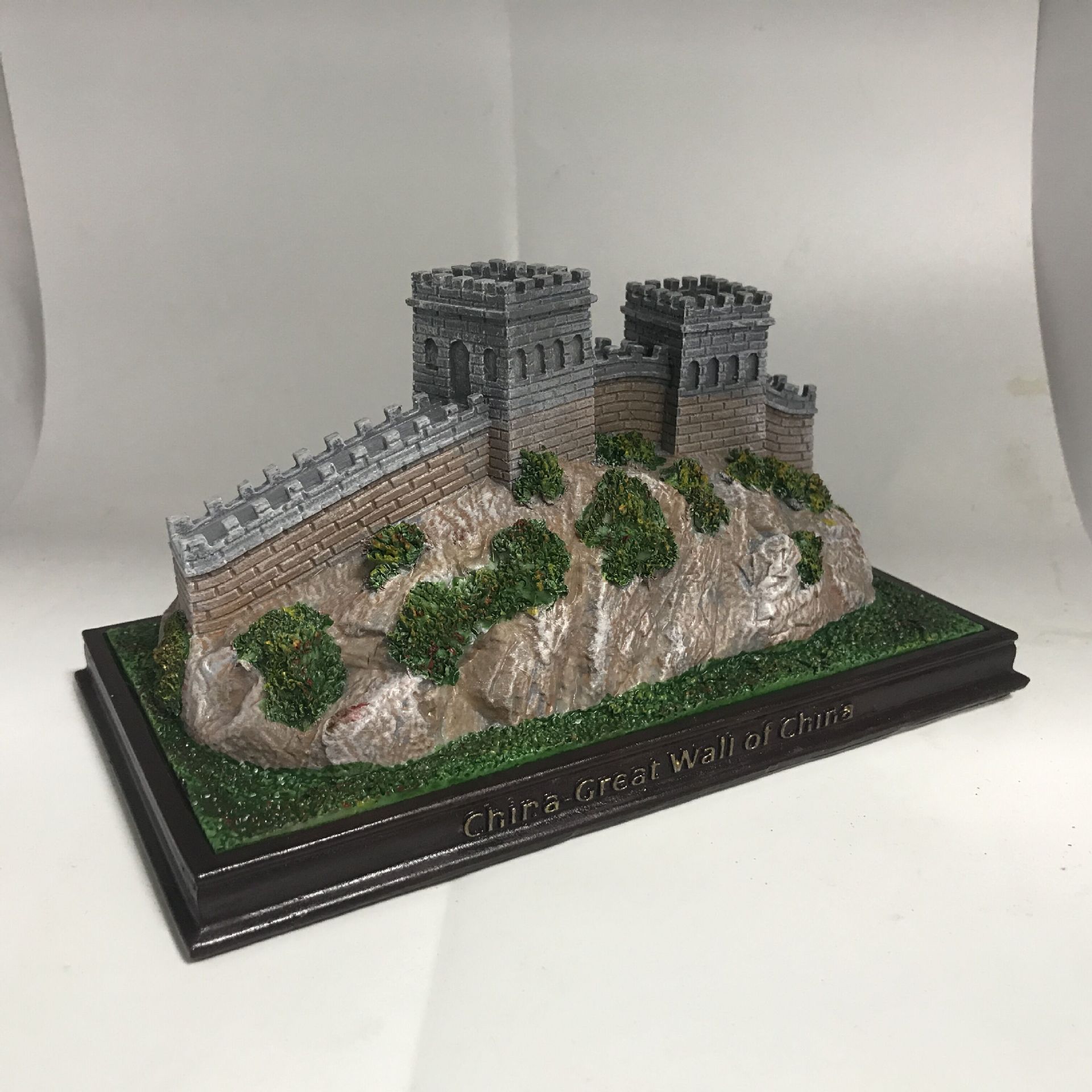 批发仿真建筑树脂工艺品 中国创意摆件 万里长城装饰家具摆件定制