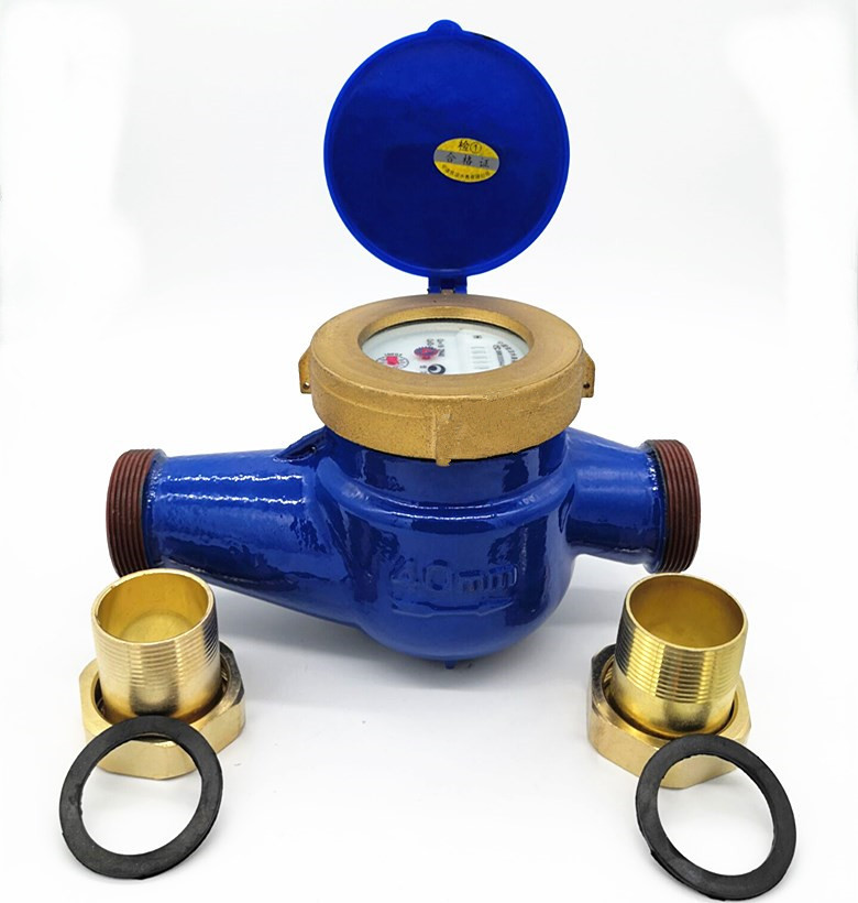 dn40旋翼式铁壳冷水表家用水表宁波水表