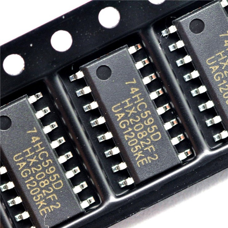 74hc595d sop16 移位寄存器芯片 74hc595 sn74hc595dr sm74hc595d