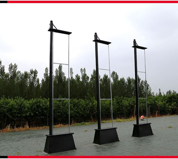 加固型楼盘注沙铁质罗马道旗灯杆道旗户外型路边道旗广告