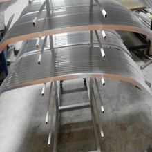 6061 6063铝型材加工定制 汽车型材 框架铝材定做 工业铝型材开模