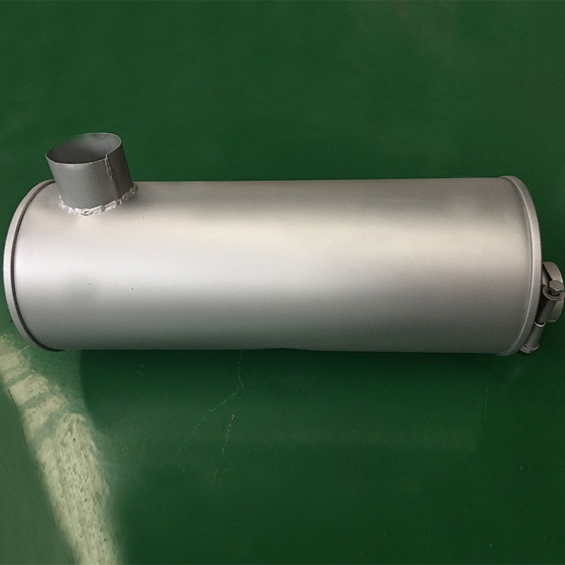 潍坊柴油机配件 4105发动机消音器 小型发电机组零部件消声器烟囱