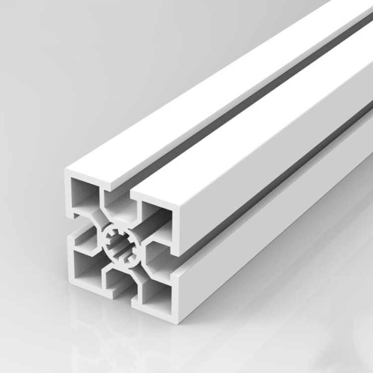 厂家现货50系列欧标国标槽宽8mm铝合金型材8-50100上海氧化铝型材