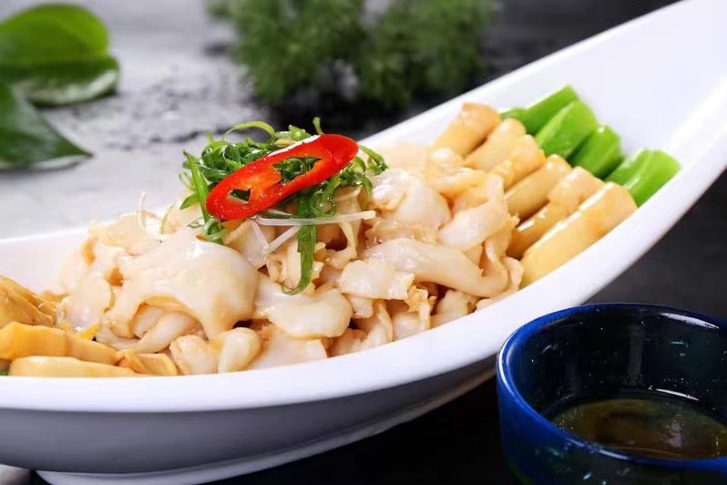 白玉蚌海蚌片啰片 口感爽脆清甜 净肉200g/包爆炒辣炒速冻生制品