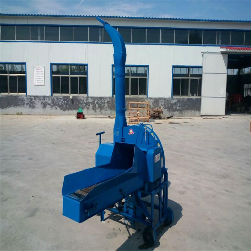 铡草机玉米秸秆粉碎机 家用380v小型牛羊饲料养殖揉丝机切草机