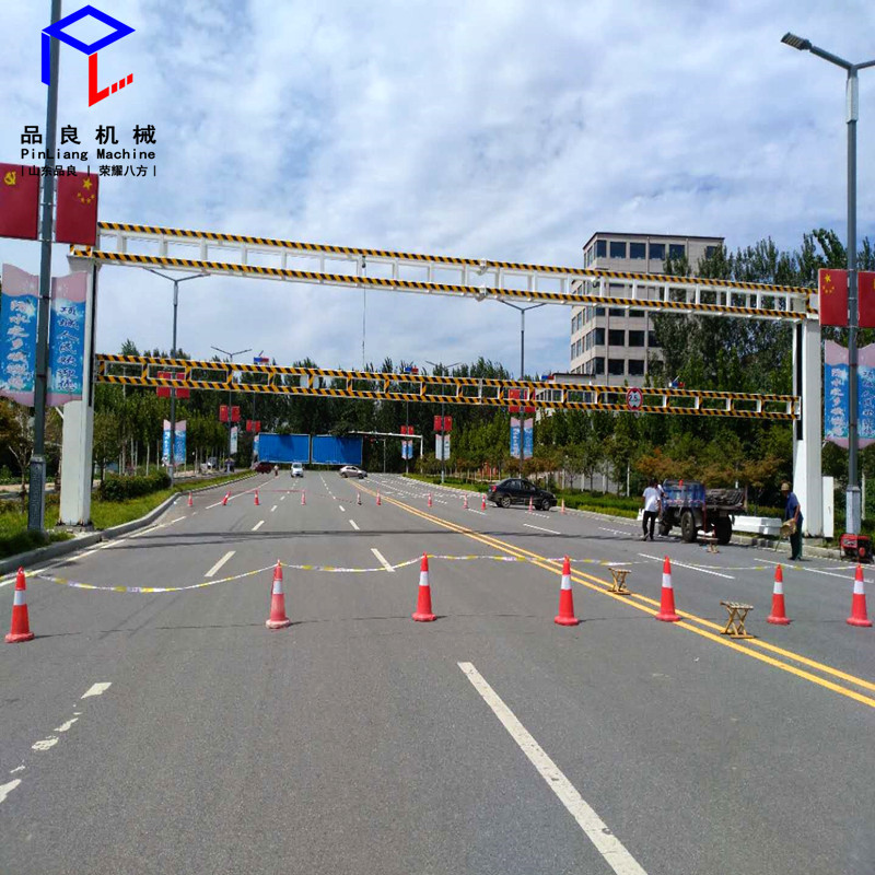 非标定制桥梁涵洞铁路治超站智能升降限高门架手动电动液压限高架