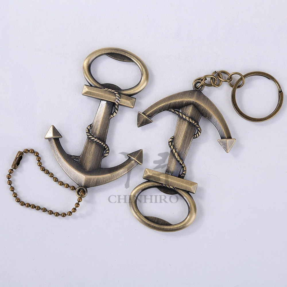 深圳厂家定制锌合金海锚钥匙扣挂件挂饰项链吊坠挂坠diy配件配饰