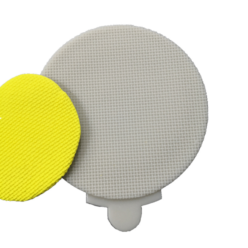 新款圆型网格硅胶翻糖模具 巧克力蛋糕压花模 diy饼干配件sqy379