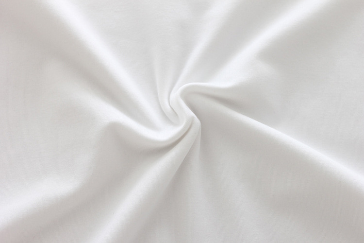 厂家销售400d牛奶丝面料涤氨牛奶丝拉架服装t恤上衣布料批发