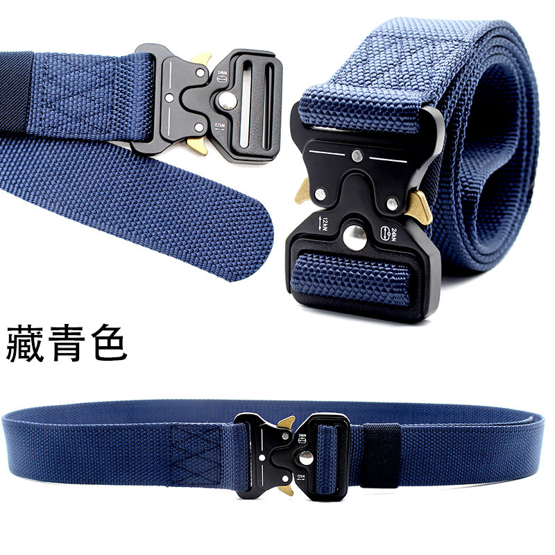 新款眼镜蛇腰带快速释放尼龙户外战术皮带户外腰带一件代发