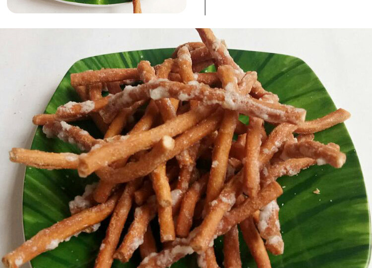 办公休闲零食小吃手工甜味江丝芝麻条开口脆5千克装传统工艺食品