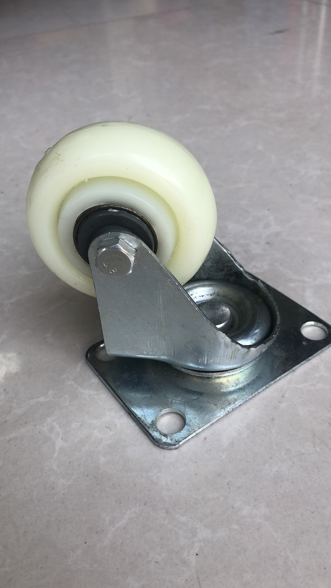 厂家生产尼龙轮3寸4寸5寸带刹车尼龙轮耐磨万向轮小车轮定向轮子