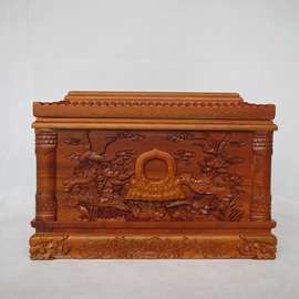 市厂家阿富汗玉石莲花仙居骨灰盒男用女款墓地寿盒防潮防腐小棺复购率