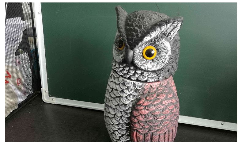 the.head摇头猫头鹰创意装饰品动物摆件园林装饰