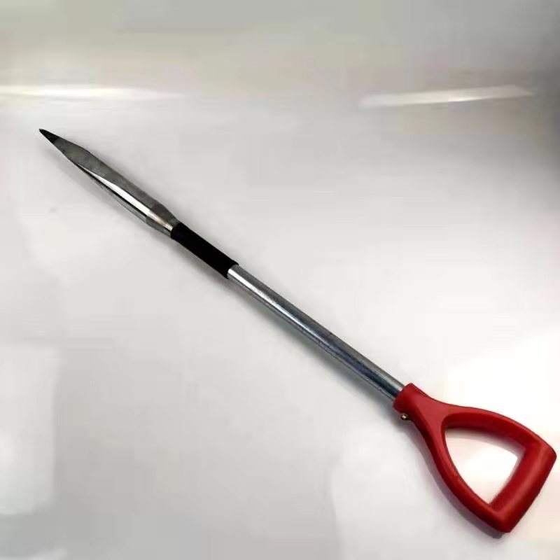 冰镩子冰钏冰铲冰钻凿冰破冰工具穿冰器可拆卸镩头渔具配件
