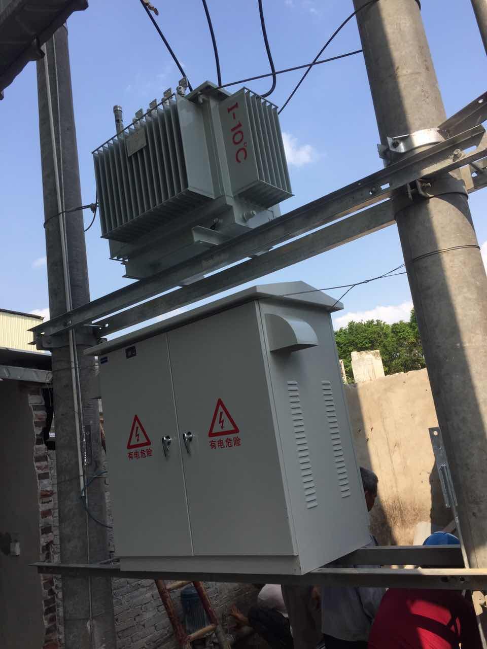 产地货源 wwtl新款户外gp柜台架 250kva变压器低压综合配电箱带窗