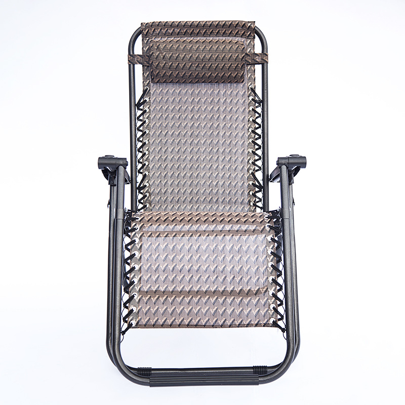 批发直供钢管折叠躺椅 办公室午休椅 青田躺椅 户外沙滩椅rrk-04