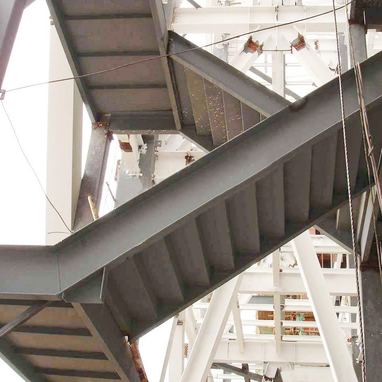钢制楼梯 阁楼楼梯 钢结构楼梯消防楼梯 钢结构消防楼梯