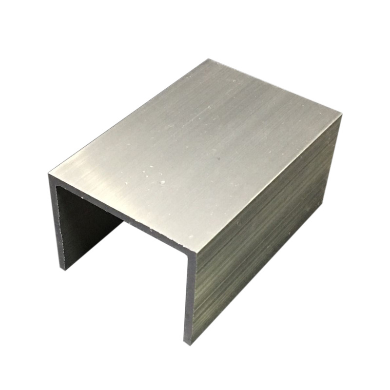 槽铝40x30x2铝合金u型槽单槽 铝包边导轨铝合金型材槽铝内劲36mm