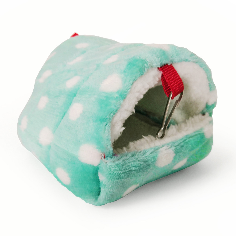 仓鼠棉窝笼子小宠窝床荷兰猪龙猫刺猬松鼠保暖房子鹦鹉小屋鸟窝