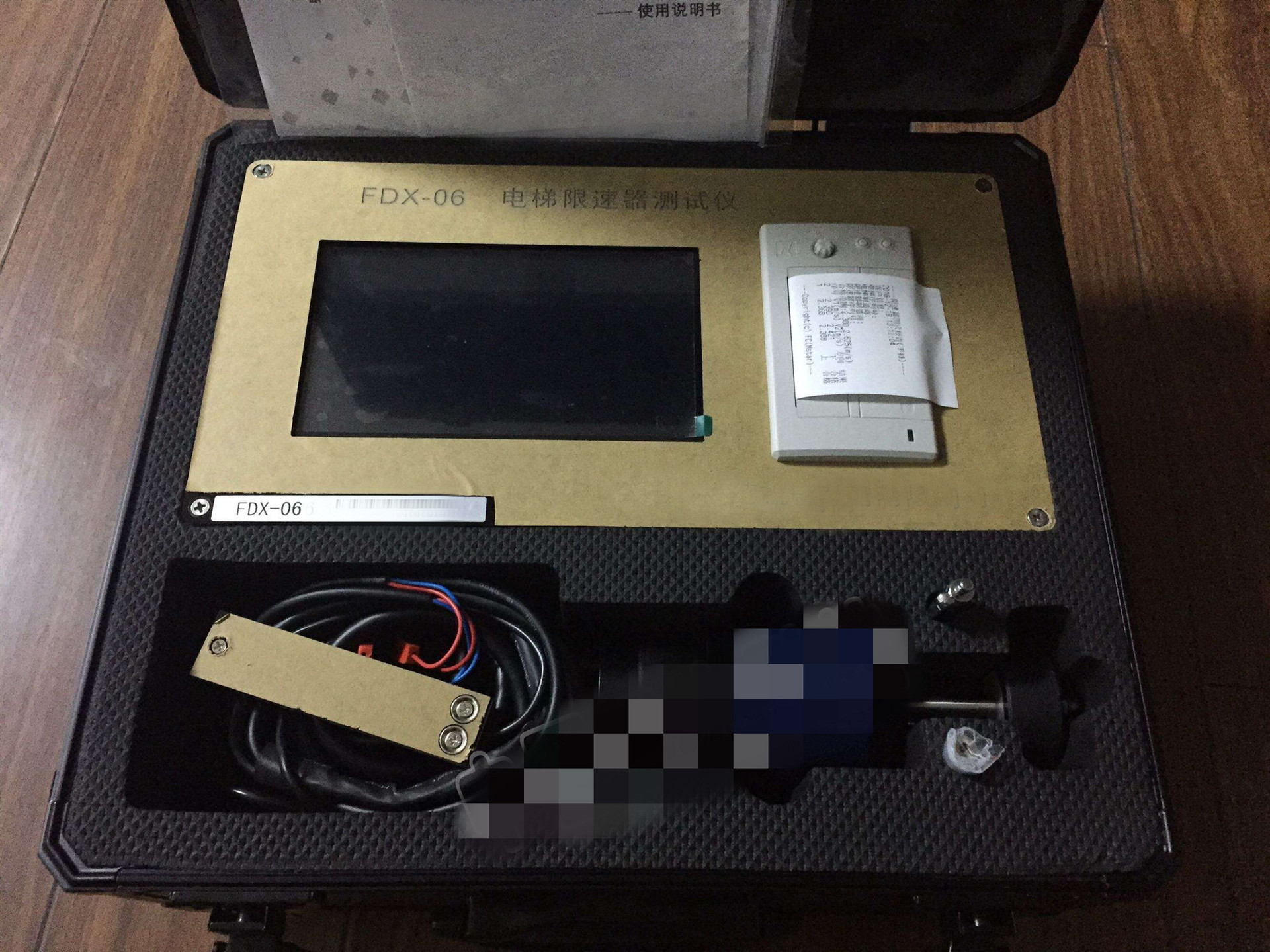 供型号:du633-fdx-06库号m394597电梯限速器测试仪/限速器校验仪