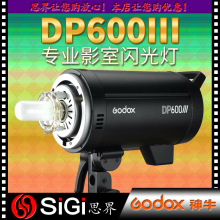 GODOX神牛DP600III三代职业影室摄影闪光灯影楼人像景物婚纱拍摄