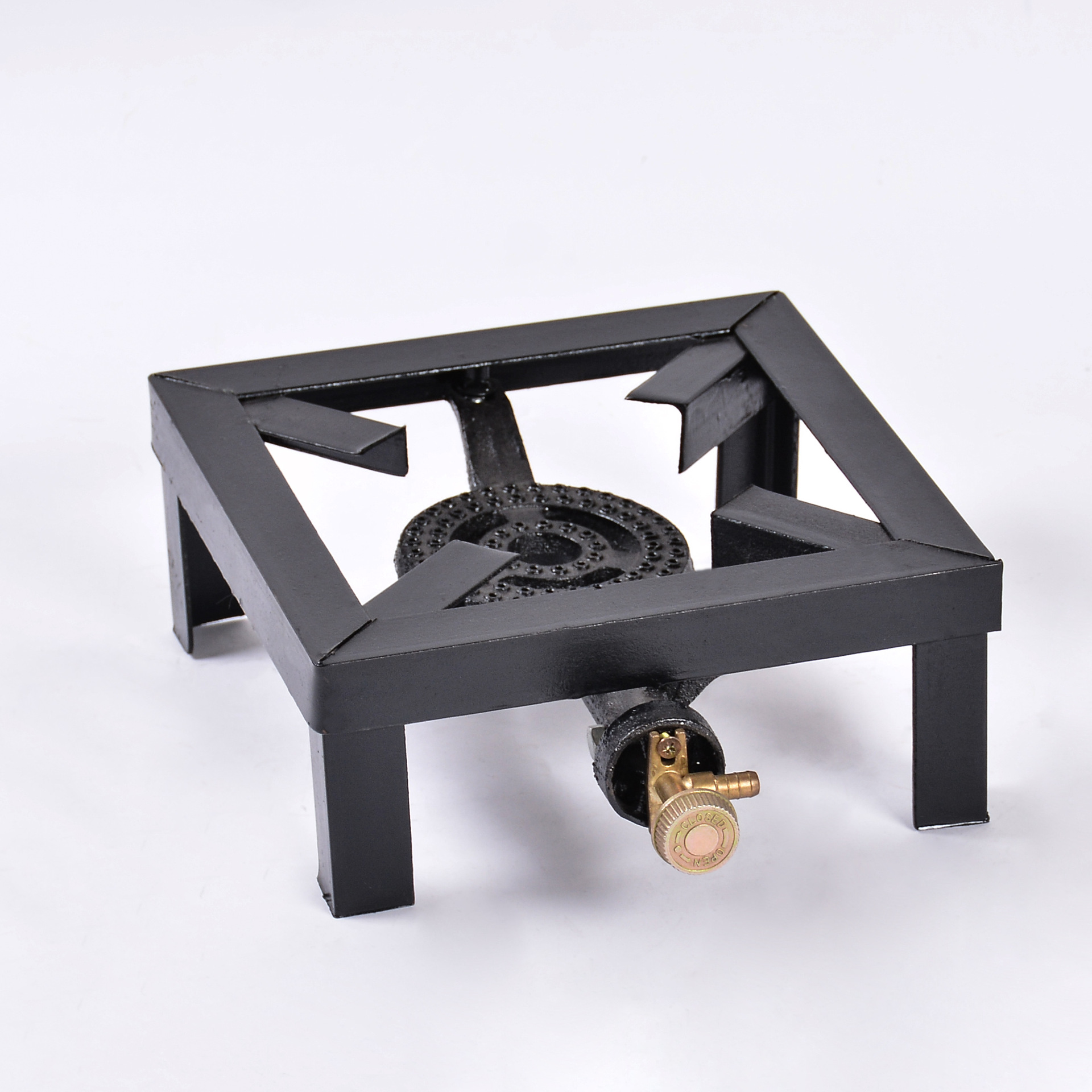 亚马逊迷你单眼铸铁灶头烙饼炉炖汤专用液化气天然气便携式灶台