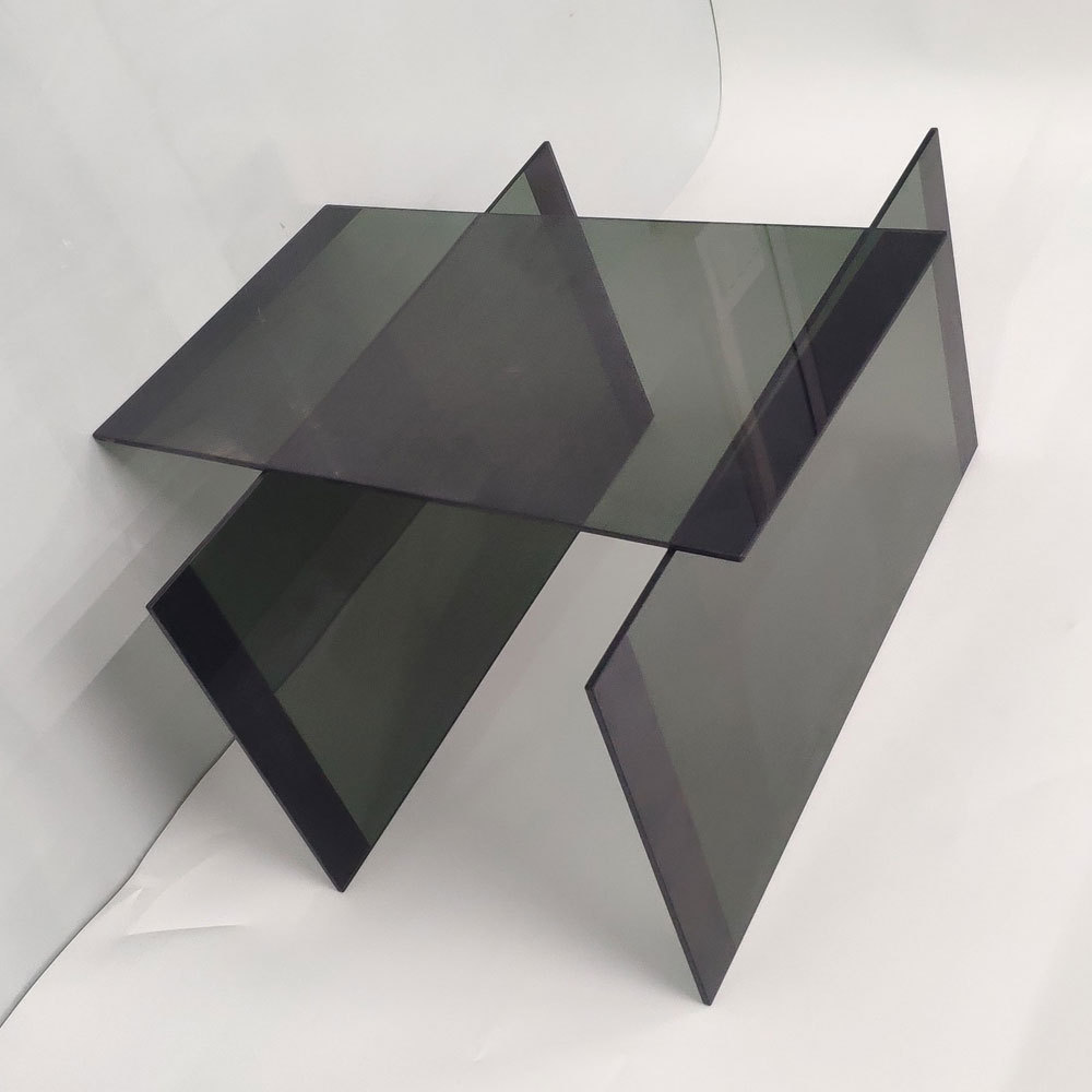 厂家供应 烤漆黑色玻璃 高温丝印玻璃 超白玻 可来样定制