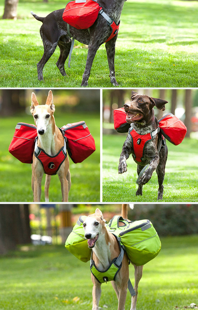 宠物外出自背包户外大狗旅行包新款驮包狗驼包外出便捷狗狗自背包