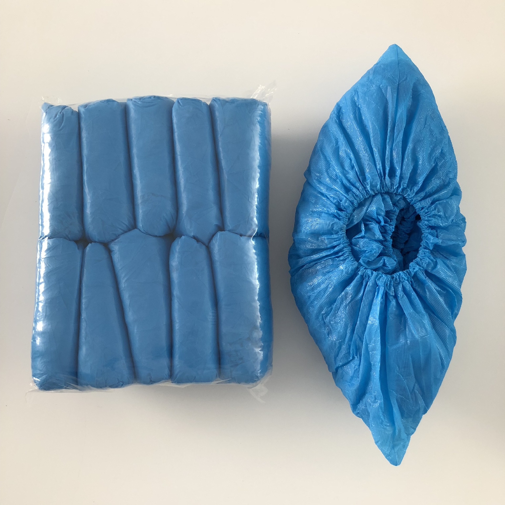 厂家直销塑料鞋套 cpe手工鞋套 一次性鞋套 手工加厚防滑防水防尘