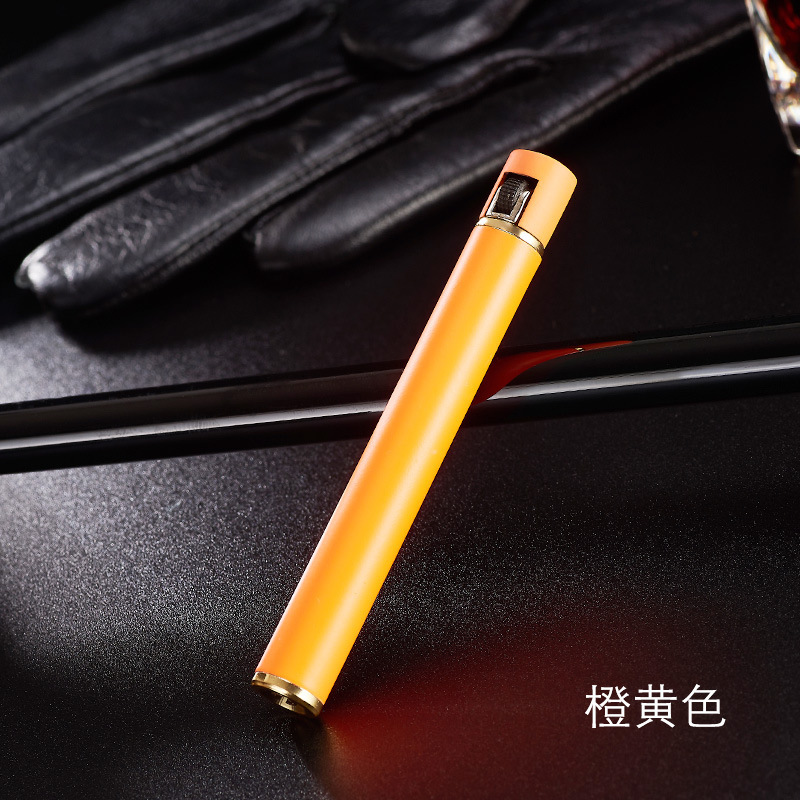 pl160圆柱行香烟打火机 创意个性砂轮明火点烟器定制跨境烟具批发