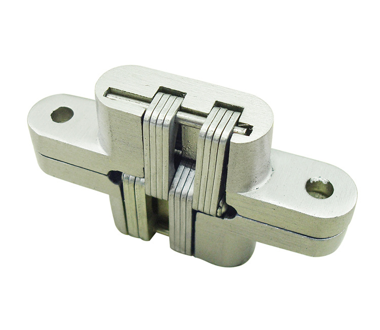 喜力隐形门合页暗合页暗铰链隐藏十字铰链折叠门暗门木门合叶暗藏