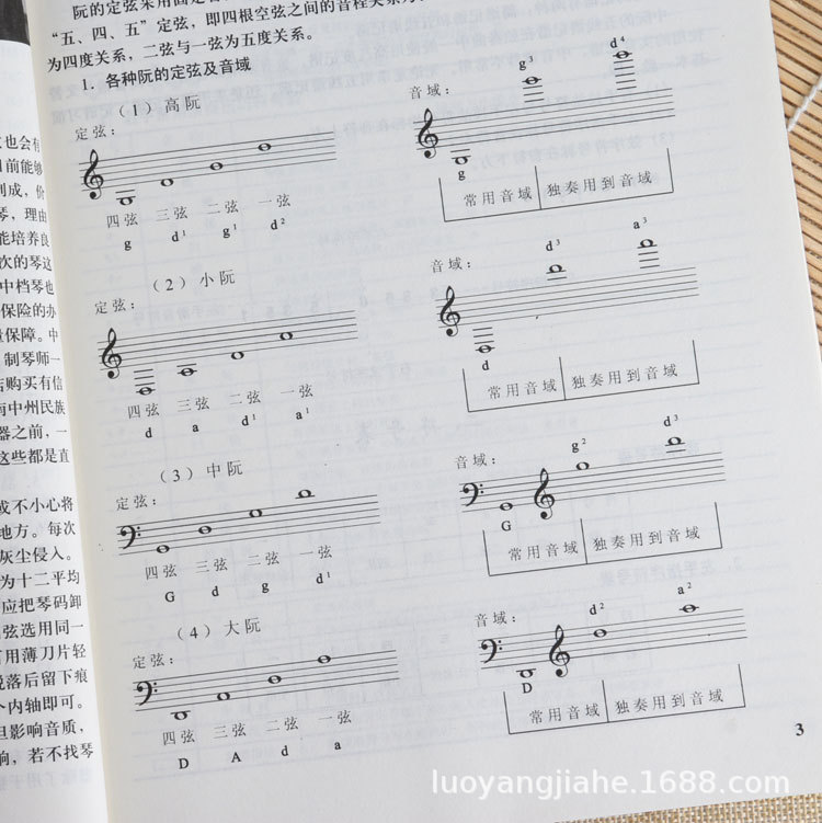 跟名师学阮徐阳学阮三十课自学中阮初学者入门零基础曲谱教程书籍